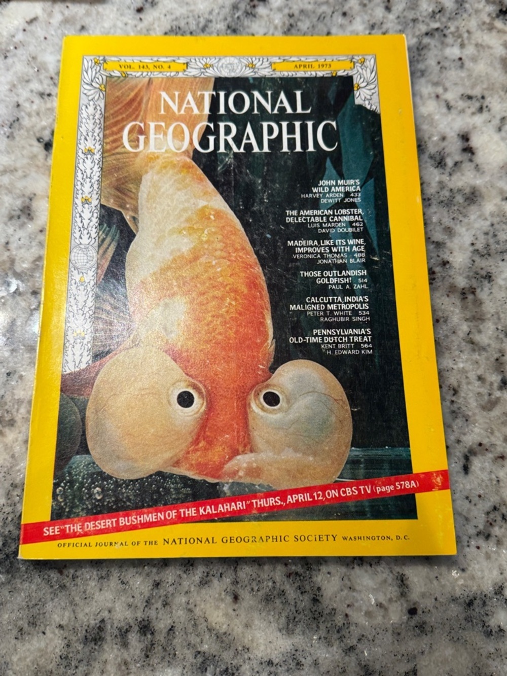 National Geographic April 1973
